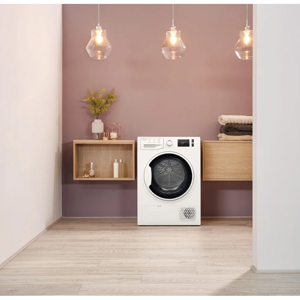 Máquina de Secar Roupa Hotpoint Ntm1191wk 9kg Classe A+