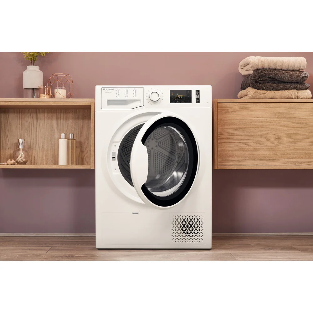 Máquina de Secar Roupa Hotpoint Ntm1191wk 9kg Classe A+