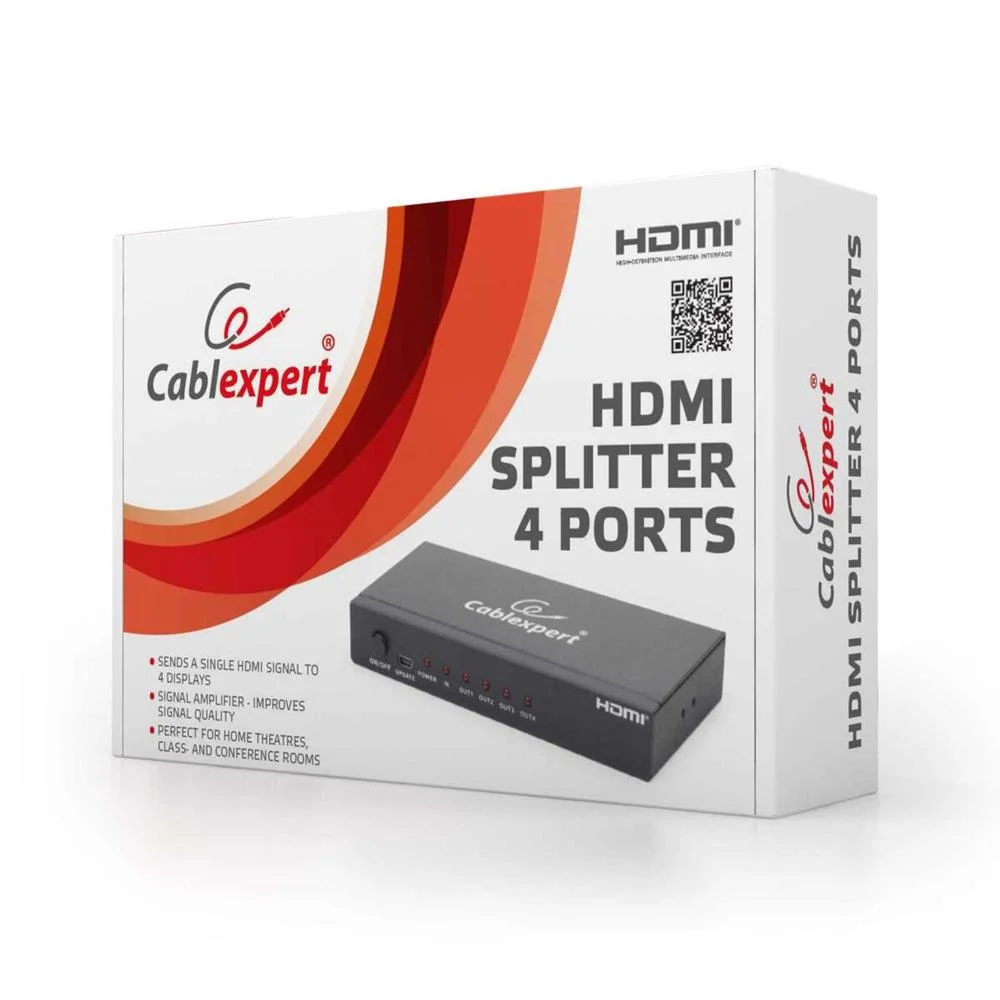 Splitter Gembird Hdmi 4 Monitores