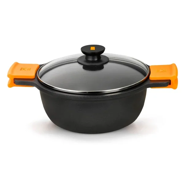 Caçarola com Tampa de Vidro BRA A270328 5,7 L