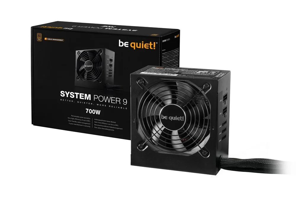 Fuente de Alimentacion Atx 700w Be Quiet! System .