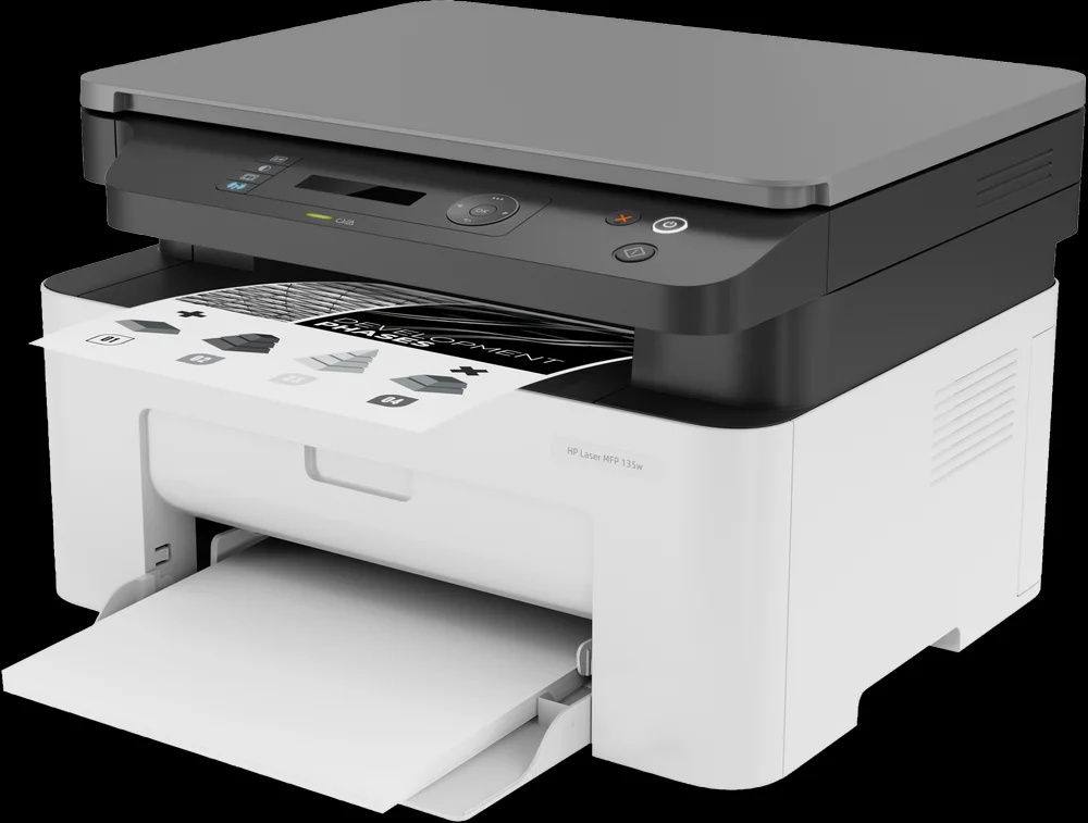 Impresora Hp Multifuncion Laser Mfp 135w B/N