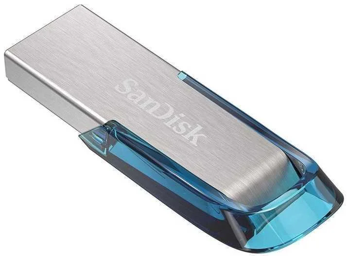 Pen Sandisk 32gb Ultra Flair Tropical Blue
