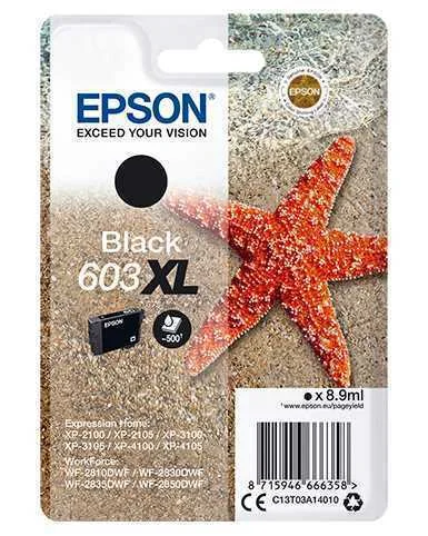 Tinteiro Epson 603 Preto Xl + Alarme Rf - Wf-28xx, Xp-2100/2105/3100/3105/4100/4105
