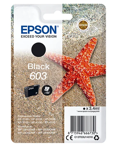 Tinteiro Epson 603 Preto Blister