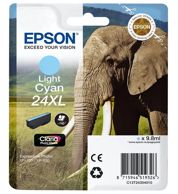 Cartucho de Tinta Original Epson N&ordm;24 Xl Alta Cap.