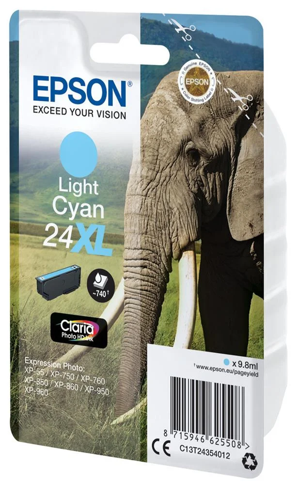 Cartucho de Tinta Original Epson N&ordm;24 Xl Alta Cap.