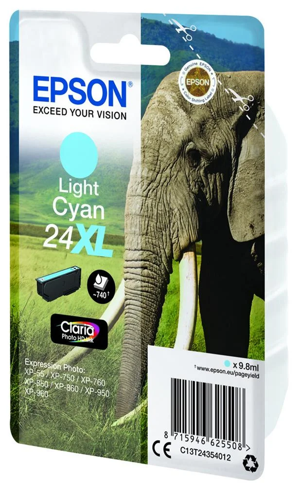 Cartucho de Tinta Original Epson N&ordm;24 Xl Alta Cap.