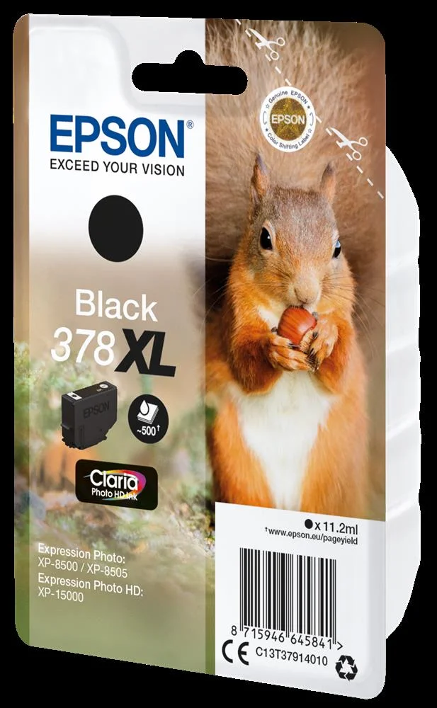 Tinteiro Epson 378 Preto Xl - Expression Photo Xp-8500/8600/15000