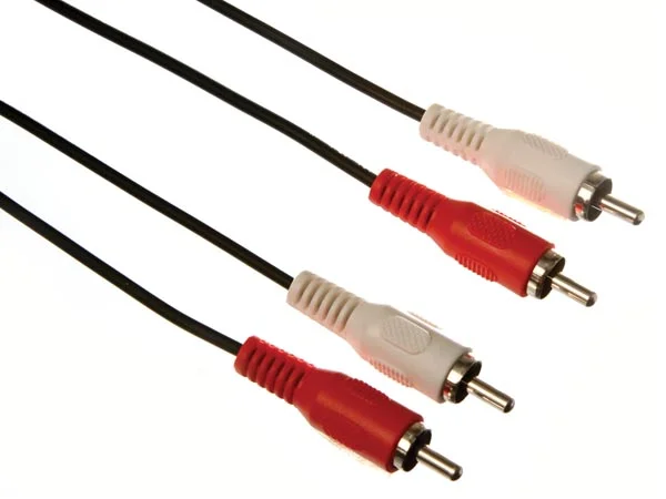 Enchufe de Audio 2 Rca - Enchufe de Audio 2 Rca