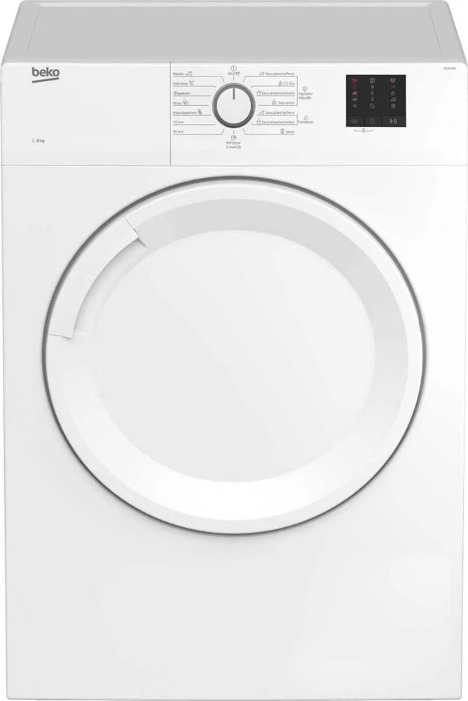 Máquina de Secar Roupa Beko Dv8120n 8kg Classe C