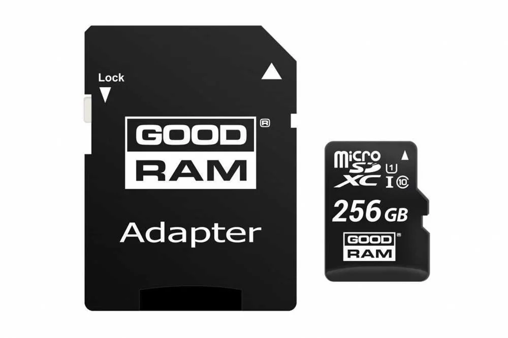 Mem Micro Sd 256gb Goodram M1AA Cl10 Uhs-I+Adapt