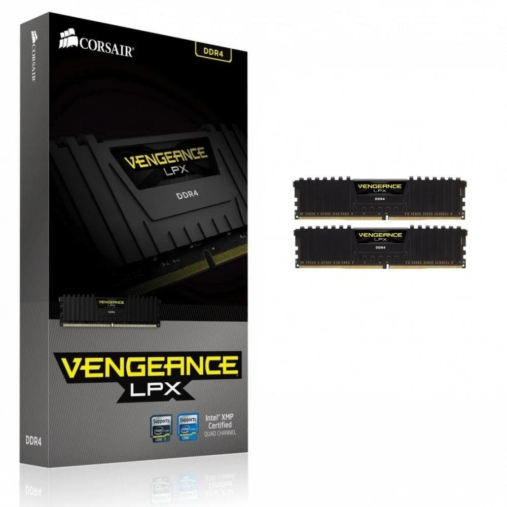 Memória RAM Vengeance Lpx 16gb 2x8gb Ddr4-3200mhz Cl16 Preto - Corsair