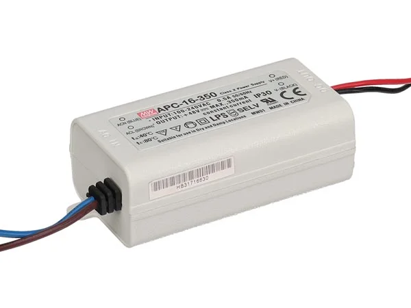 Constant Current LED Driver - Single Output - 350 Ma - 16 W