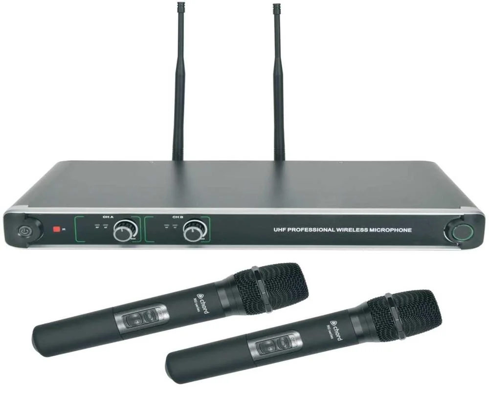 Nu20 Dual Uhf Handheld Microphone System