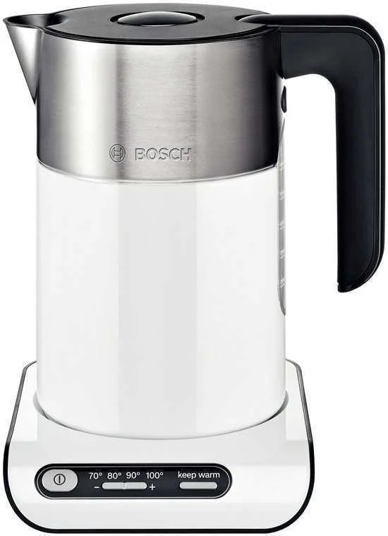 Bosch Twk8611p Electric Kettle 1.5 L 2400 W Anthracite  Stainless Steel  White