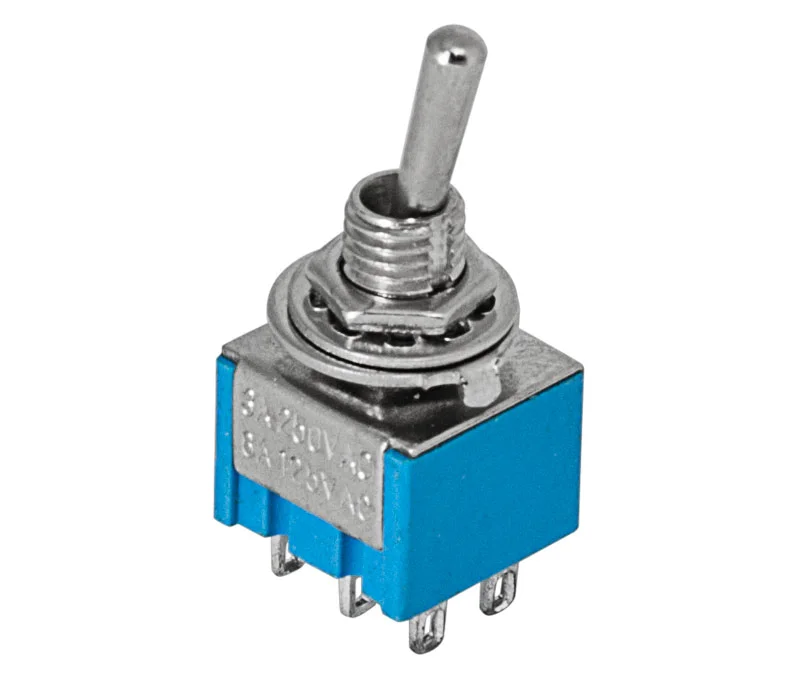 Interruptor De Alavanca 2c / 2p, 3a / 250vac