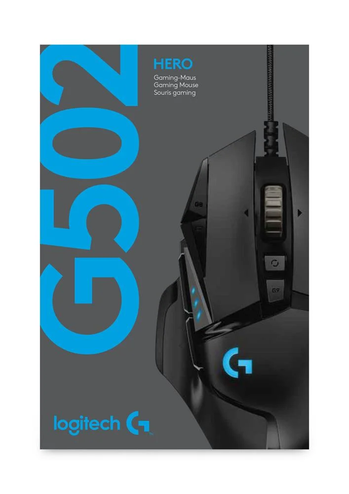 Mouse Usb Optical G502/Black 910-005470 Logitech