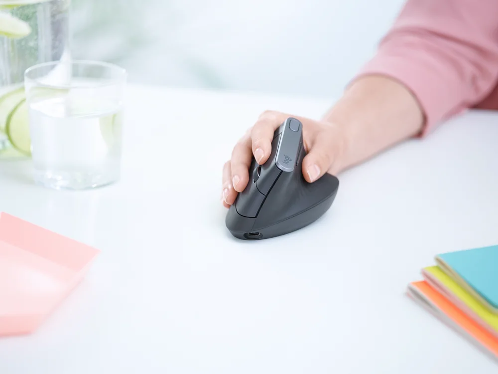 Ratón Ergonómico Inalámbrico Por Bluetooth/ 2.4gh.