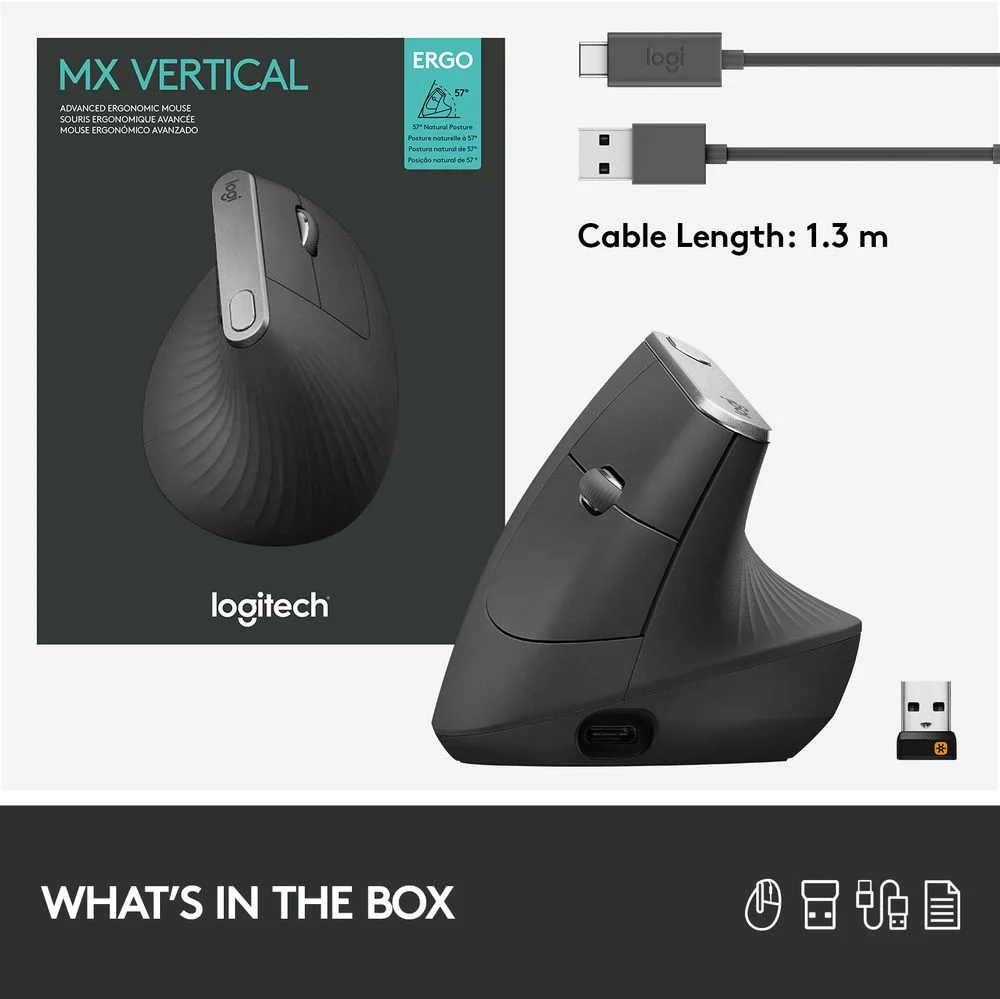 Ratón Ergonómico Inalámbrico Por Bluetooth/ 2.4gh.