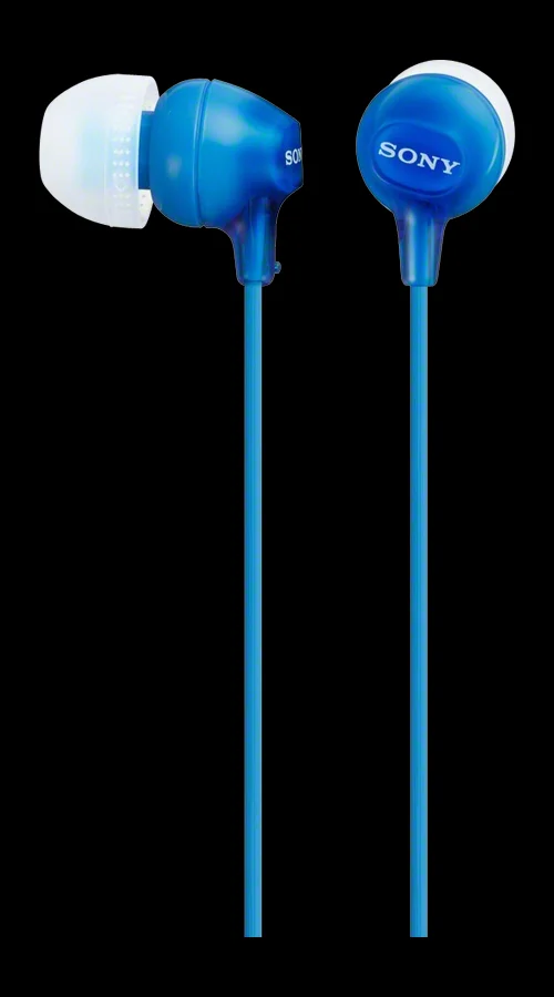Auriculares de Botão Sony Mdr-Ex15ap Azul 