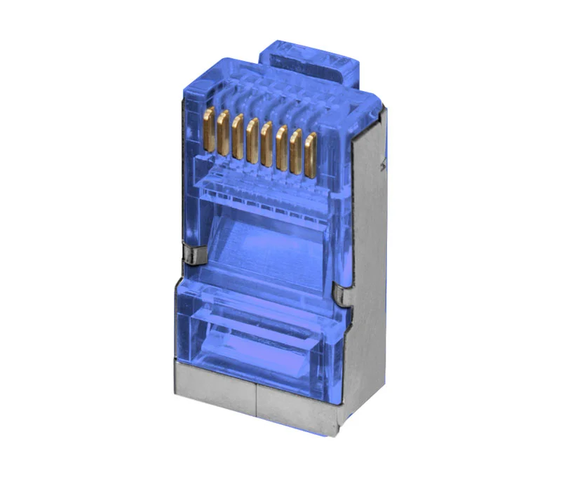 Conector Modular Rj45 Ftp Cat.6 Blindado