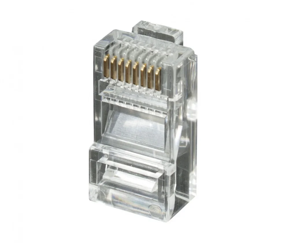 Conetor Modular Rj45 Utp Cat6 3 Mícrons