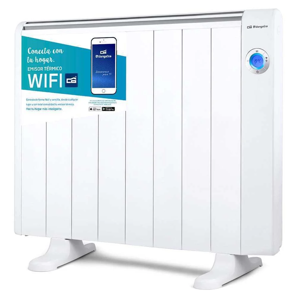 Aquecedor c/ Wi-Fi 1500W Branco - ORBEGOZO