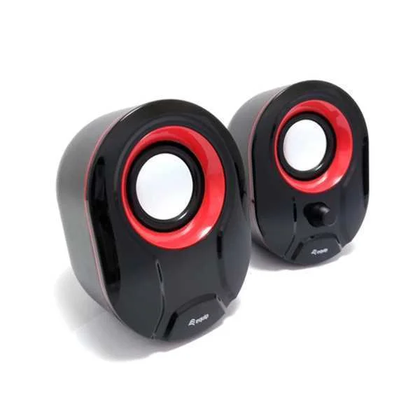Equip Life Speakers 2.0 Usb C/ Remote Black/Red