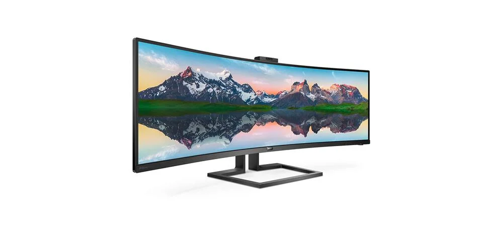 Philips Monitor LED 49" 32:9 Curvo Dual Qhd Hdmi .