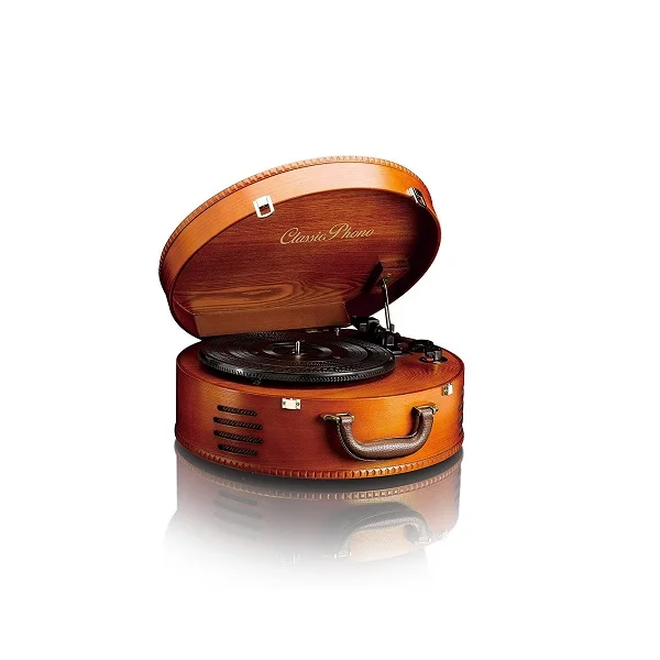Gira Discos Retro TT 34 c/ USB  (Madeira) - LENCO