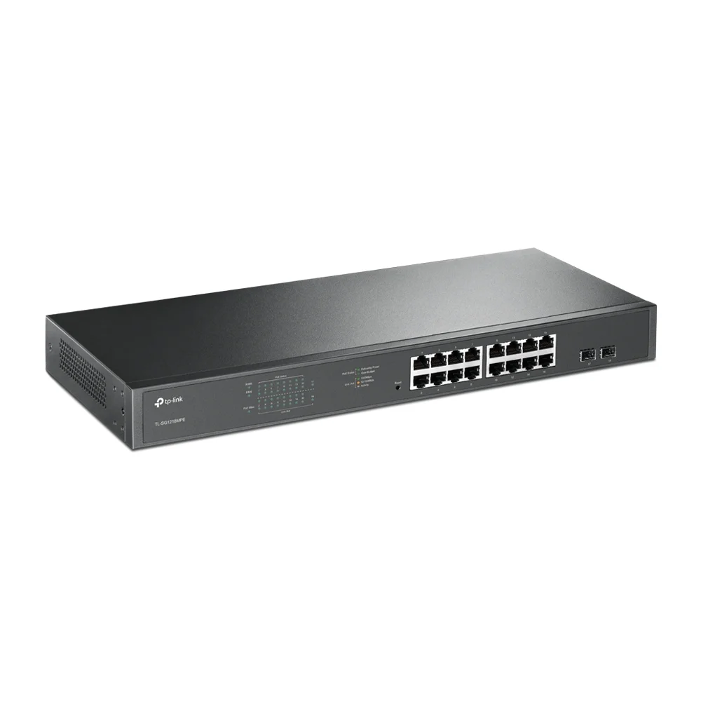 Tp-Link Tplink Jetstream Tl-Sg1218mpe Tlsg1218mpe Switch Smart 16 X 10 100 1000 (Poe+)