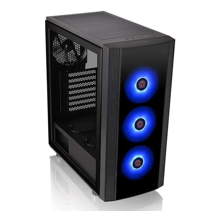 Caixa Thermaltake Versa J25 Tg RGB Usb 3.0