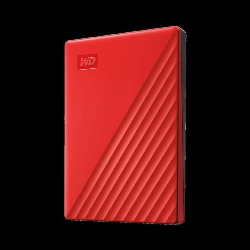 Disco Duro Externo 4tb 2.5" Rojo Western Digital