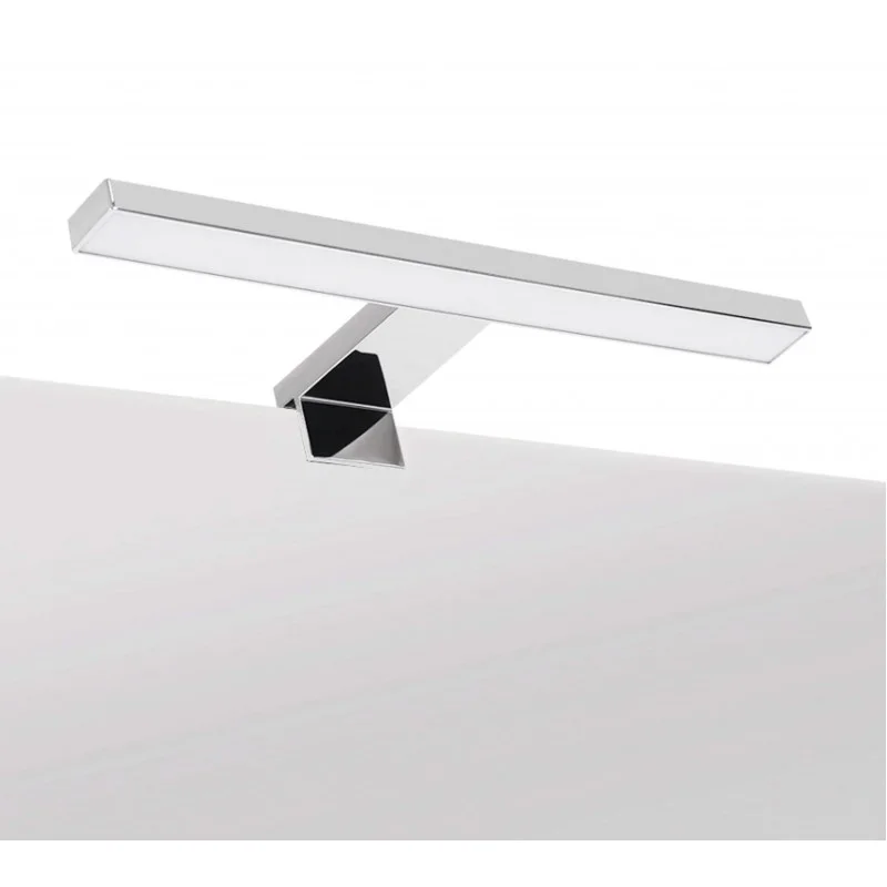 Aplique LED P/ Espelho 12w 6500k (Fixação Na Base Ou Encaixe No Espelho)