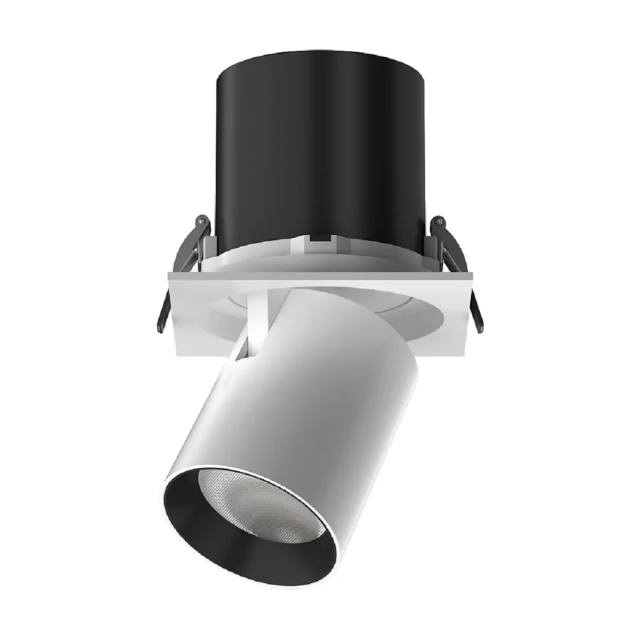 Downlight LED Prage 12w 4000k Branco Basculante