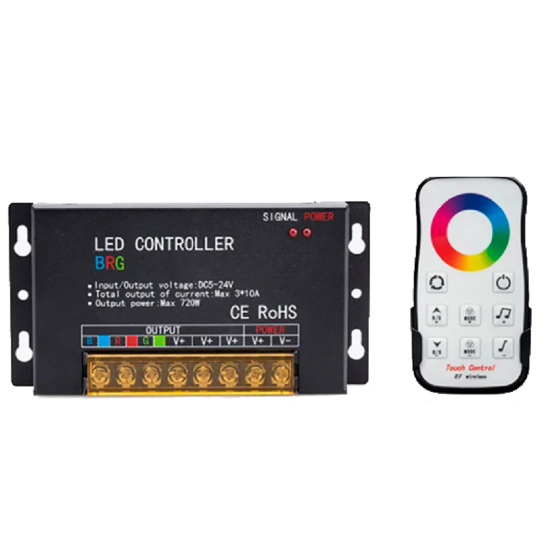 Controlador RGB 5v/12/24v