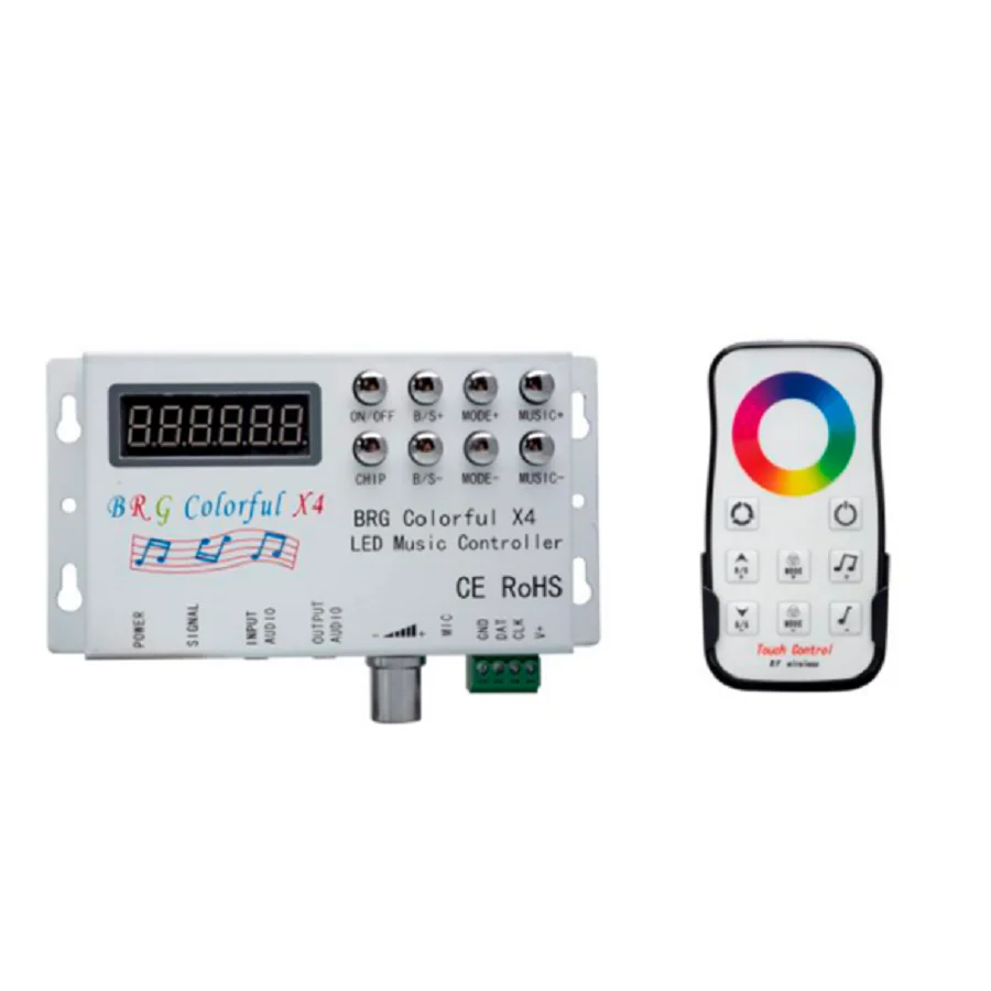 Controlador Musical P/ Fita Ic - Rf E Wireless 5v