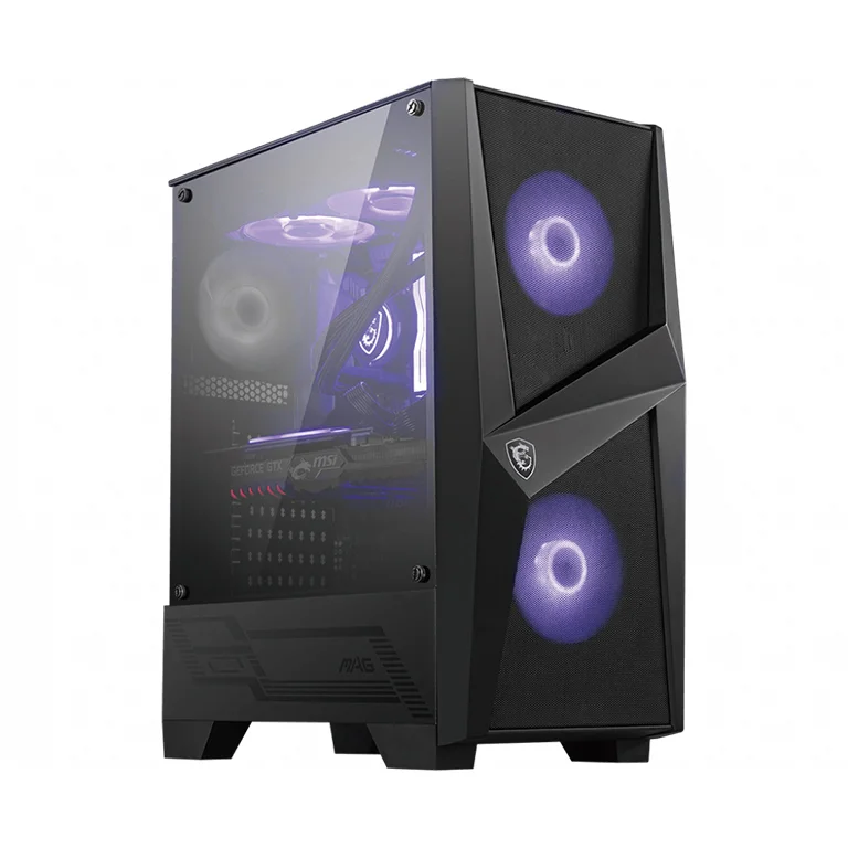 Caja Gaming Msi Mag Forge 100m Atx 2xusb3.2 RGB Negro