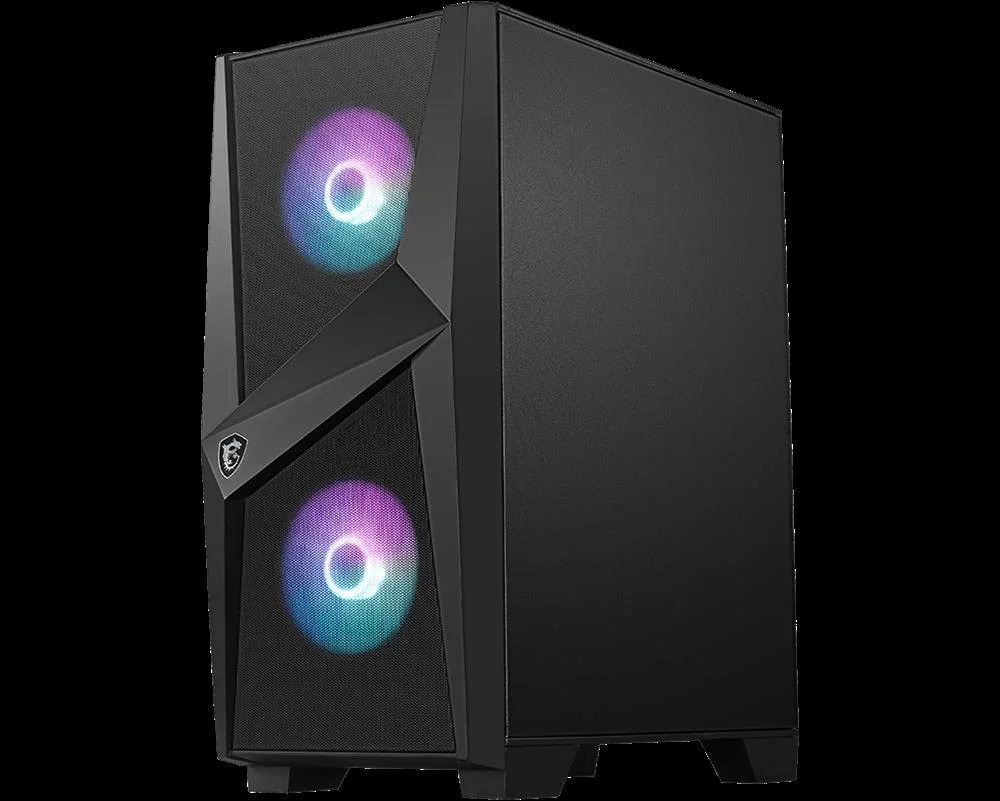 Caja Gaming Msi Mag Forge 100m Atx 2xusb3.2 RGB Negro