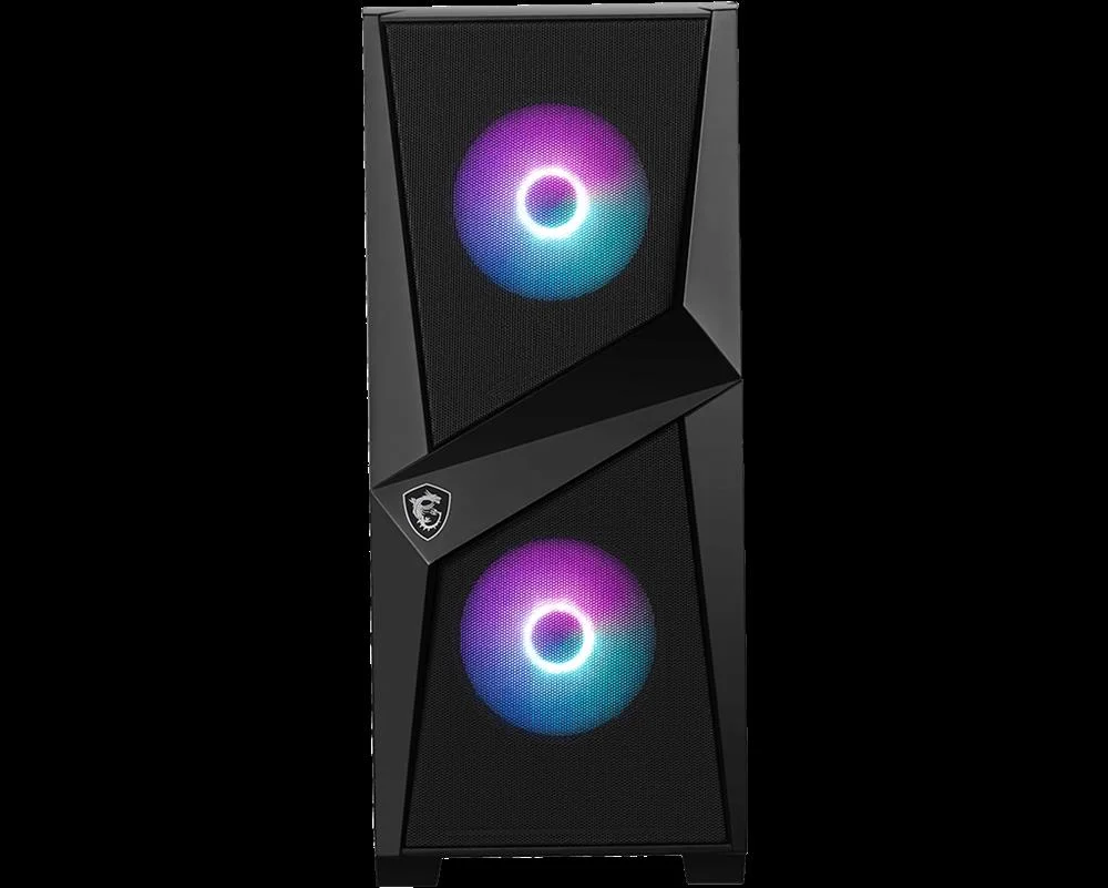 Caja Gaming Msi Mag Forge 100m Atx 2xusb3.2 RGB Negro