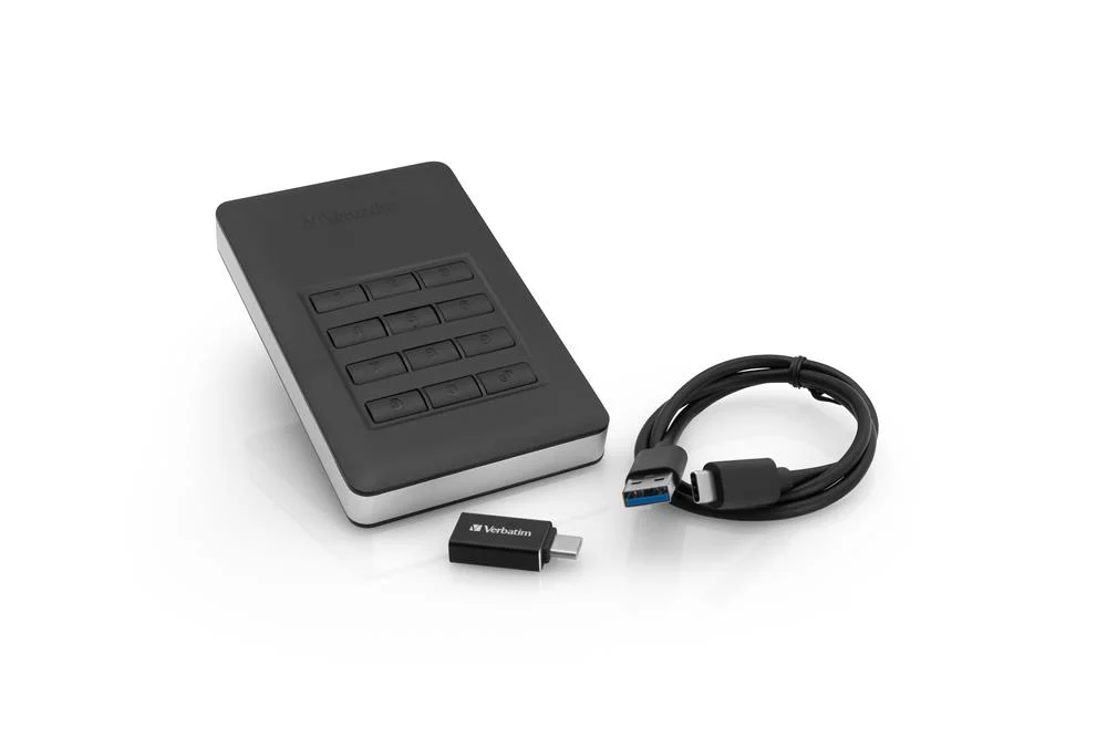 Verbatim Store 'n' Go Portable Hard Drive - 1 Tb - Usb 3.1 Gen 1 - Black