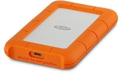 External Hdd|Lacie|5tb|Usb-C|Colour Orange|Stfr50.