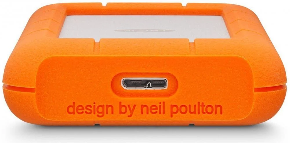External Hdd|Lacie|5tb|Usb-C|Colour Orange|Stfr50.