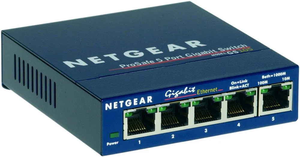 Switch de Sobremesa Netgear Gs105ge 5p Gigabit  A.