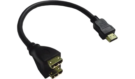 Repartidor 2 Hdmi Macho Para 2 Hdmi Femea