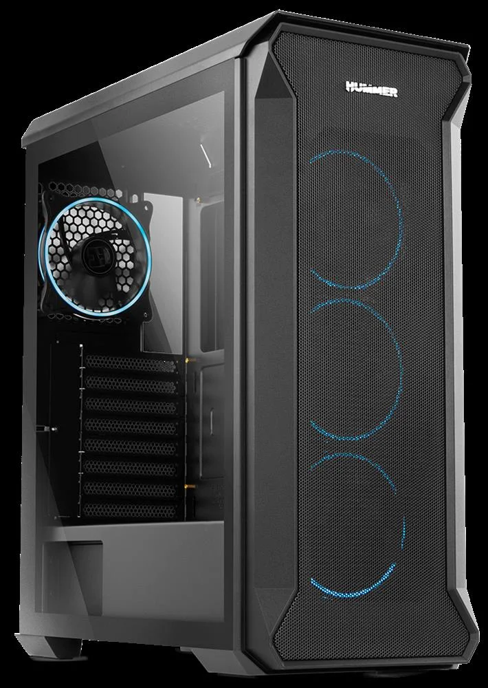 Caixa Semitorre ATX NOX Hummer Quantum RGB