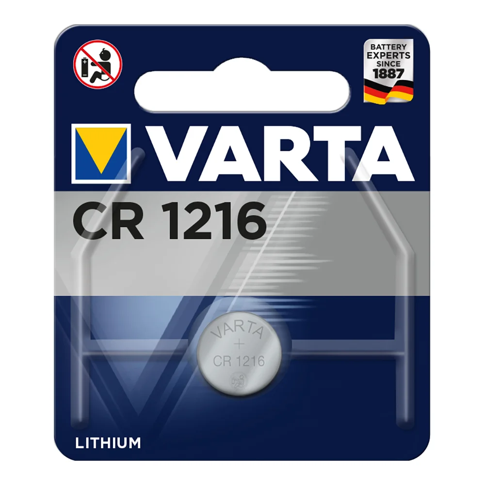 Pilhas Varta Cr1216 3v Blíster 1un