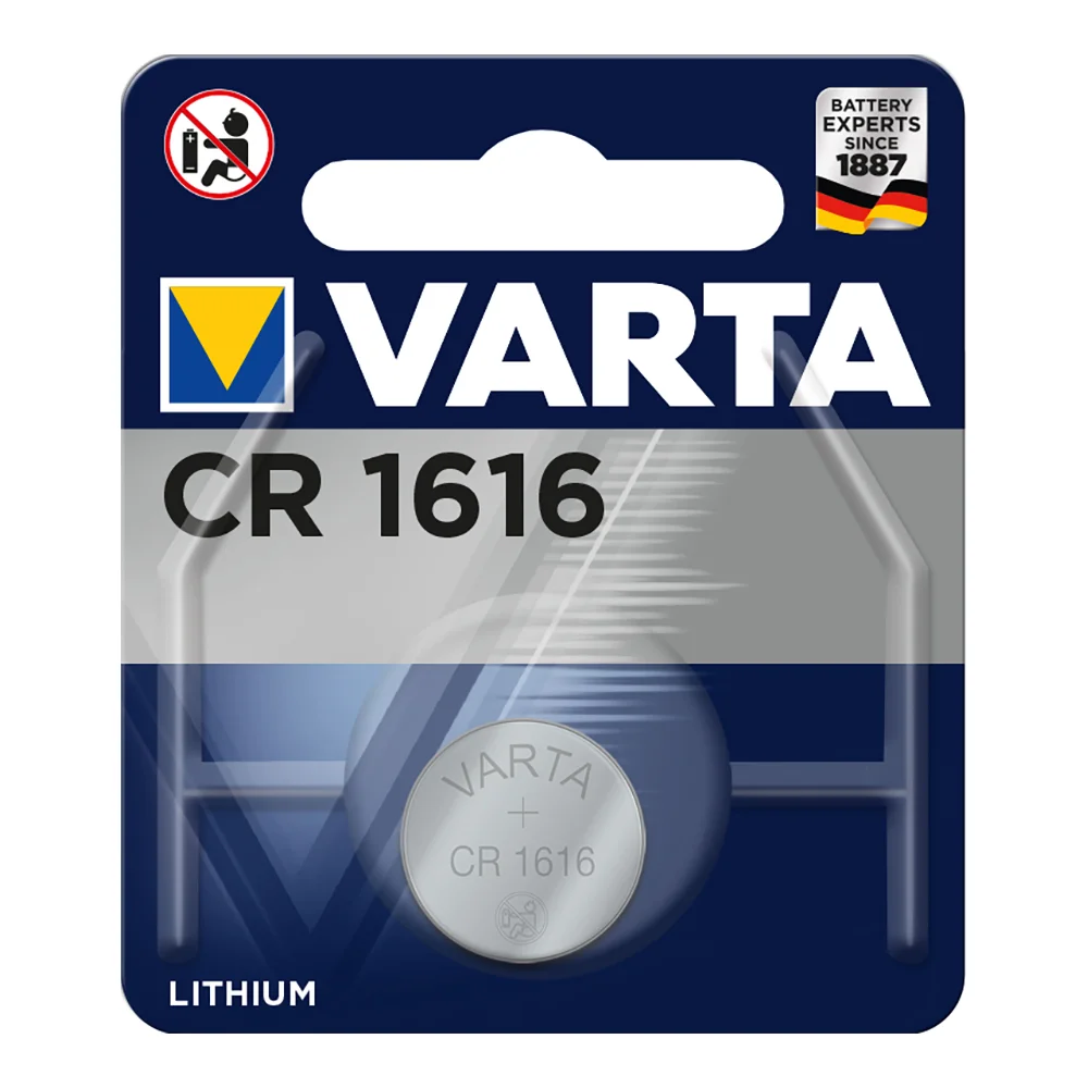Pila de Botón de Litio Varta Cr1616 Cr1616 3 V 55.