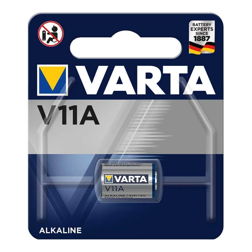 Pilha Alcalina A11 6v Blister Varta